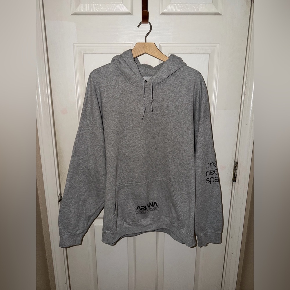 I’ma need space Ariana Grande NASA Gray Hoodie